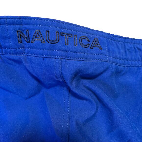 Nautica, Royal Blue, Swim Board Shorts, Men's XL Swimsuit - Picture 9 of 10